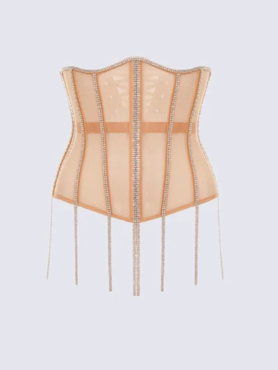fringe beige cape waisttraine.com