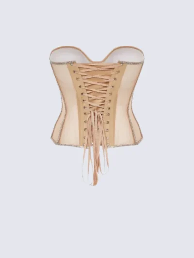 beige form bra corset waisttraine.com