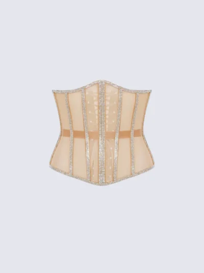 underbust fancy cape corset waisttraine.com
