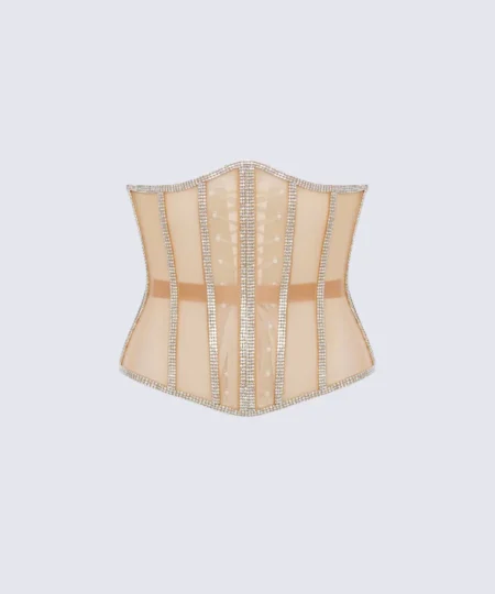 underbust fancy cape corset waisttraine.com