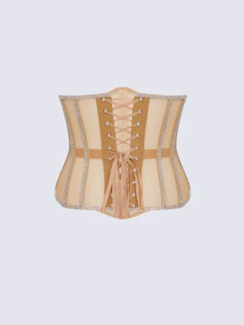 underbust fancy cape corset waisttraine.com