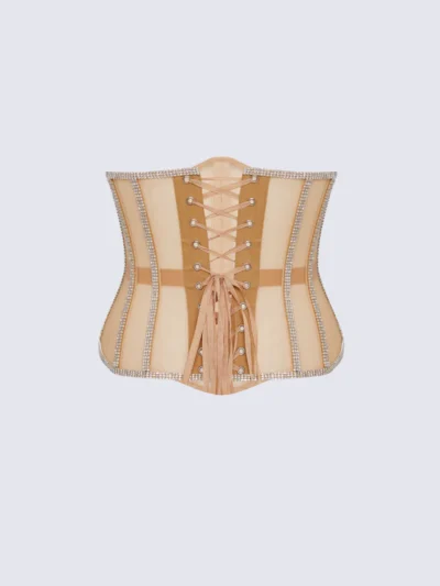 underbust fancy cape corset waisttraine.com