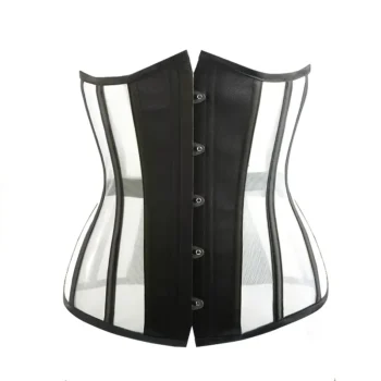 Mesh Corset White waisttraine.com