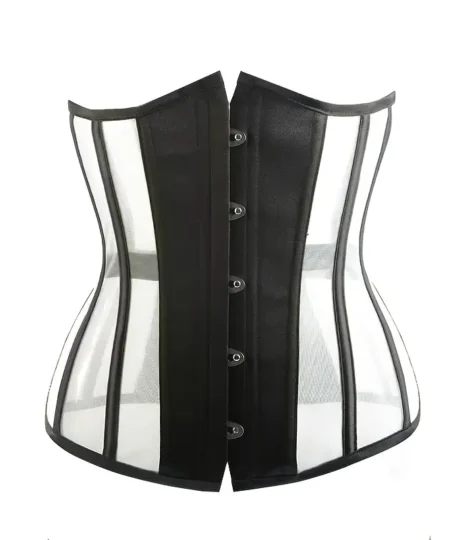Mesh Corset White waisttraine.com