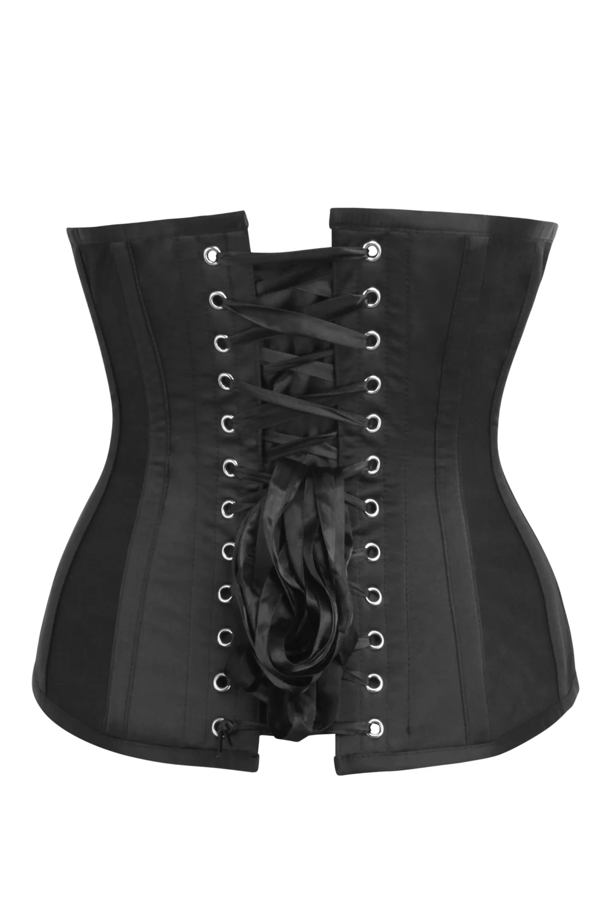 Longline Aqua Corset Sequin And Mesh Panel Underbust waisttraine.com