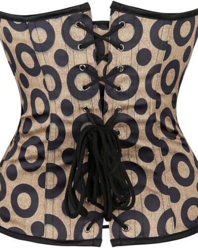 Brown Overbust Corset waisttraine.com