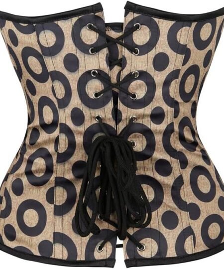 Brown Overbust Corset waisttraine.com