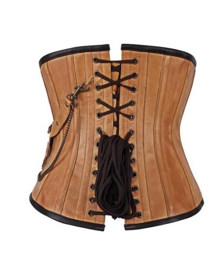 Genuine Leather Waist Cincher waisttraine.com