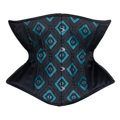 Blue Diamonds Regular Underbust Corset waisttraine.com