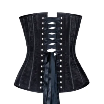 Black Mesh Corset Top waisttraine.com