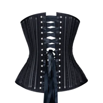 black longline corset waisttraine.com