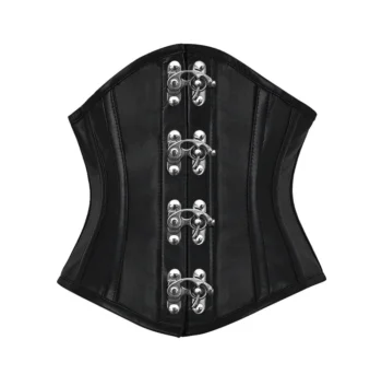 Sexy Leather Waist Cincher Underbust Corset waisttraine.com