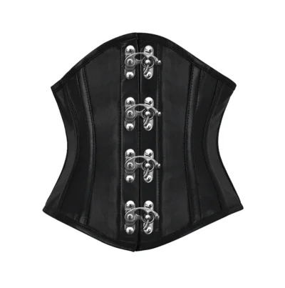 Sexy Leather Waist Cincher Underbust Corset waisttraine.com