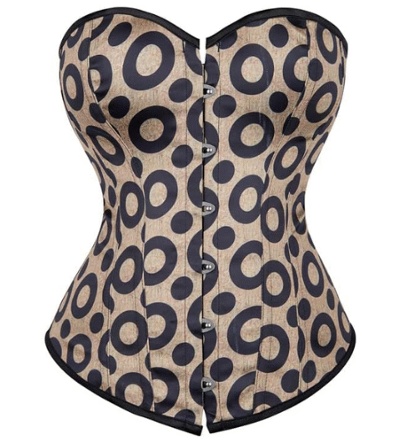 Brown Overbust Corset waisttraine.com