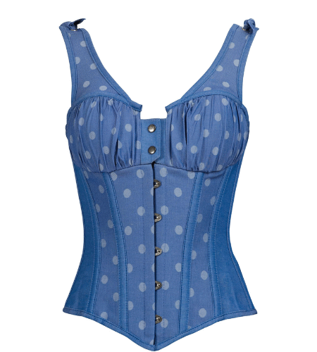 polka dot corset