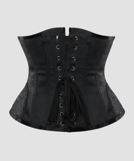 Underbust Satin Corset Cincher Shapewear waisttraine.com