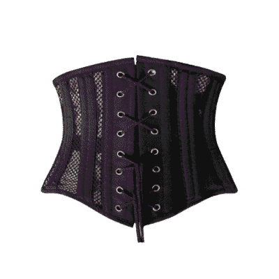 mesh short torso corset waisttraine.com