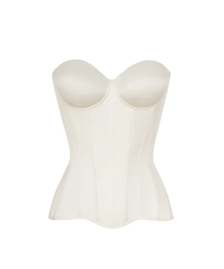 Satin Corset With Cups waisttraine.com