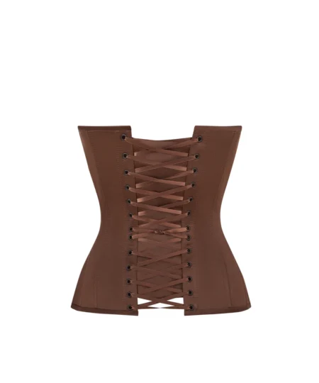 Cupped Satin Corset Top waisttraine.com