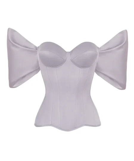 Satin Corset Overbust waisttraine.com