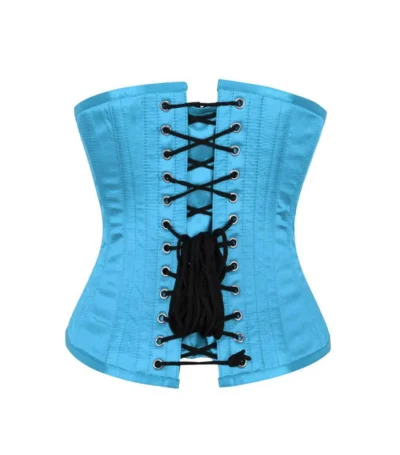 Waist Reducing Underbust Satin Corset waisttraine.com