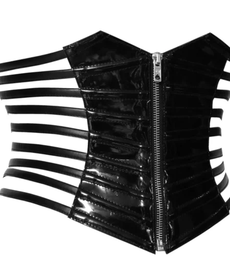 Leather Waist Cincher Fashion Corset waisttraine.com