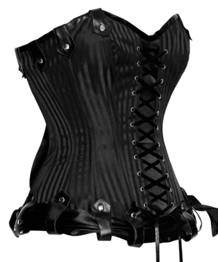 Gothic Fashion Overbust Corset waisttraine.com