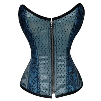 Brocade Overbust Fashion Corset waisttraine.com