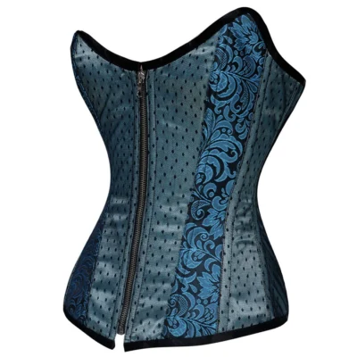 Brocade Overbust Fashion Corset waisttraine.com