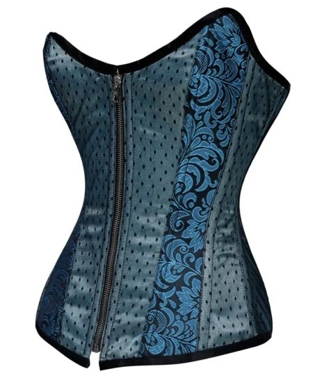 Brocade Overbust Fashion Corset waisttraine.com