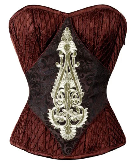 Steampunk Steel Boned Corset waisttraine.com