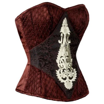 Steampunk Steel Boned Corset waisttraine.com