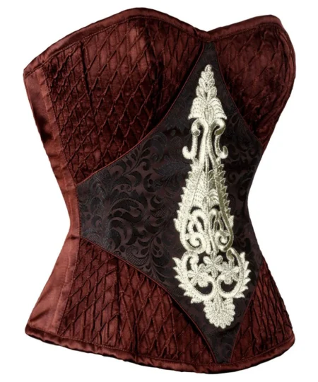 Steampunk Steel Boned Corset waisttraine.com
