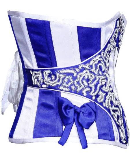Couture Corset With Zipper waisttraine.com