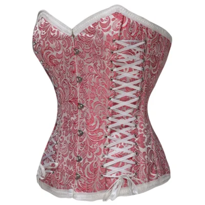 Laced Steel Boned Corset waisttraine.com