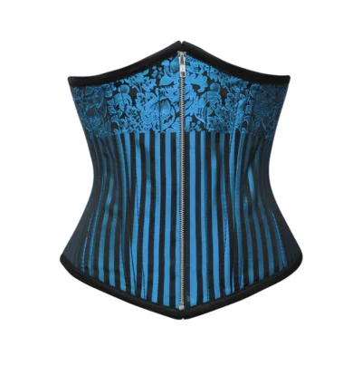 Zipper Front Underbust Corset waisttraine.com