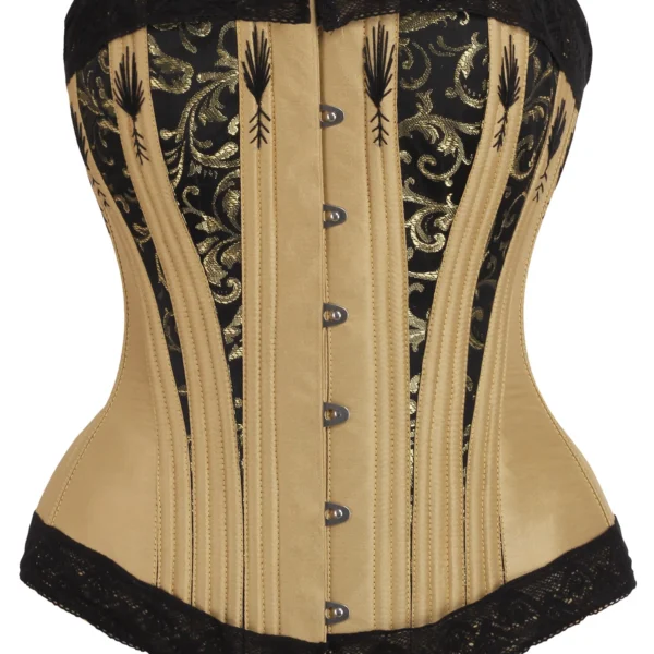 Overbust Corset with Lace and Flossing