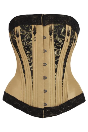 Overbust Corset with Lace and Flossing