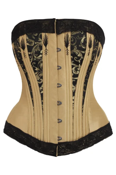 Overbust Corset with Lace and Flossing