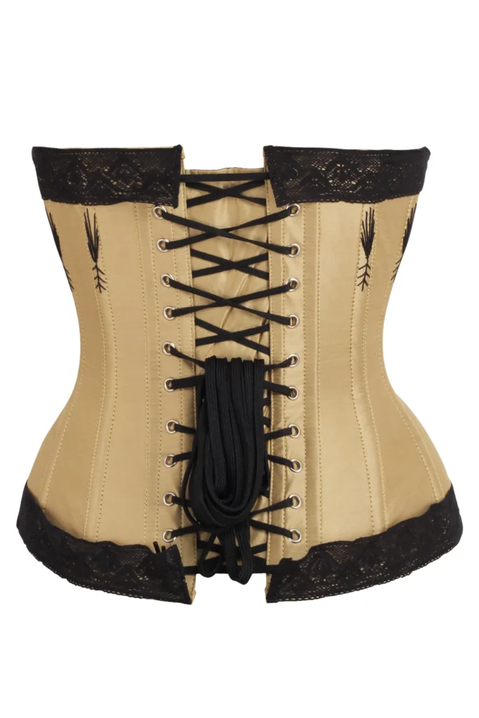 Overbust Corset with Lace and Flossing