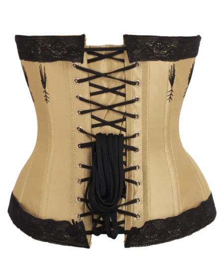 Overbust Corset with Lace and Flossing