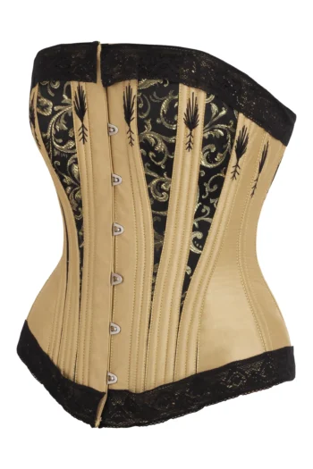 Overbust Corset with Lace and Flossing