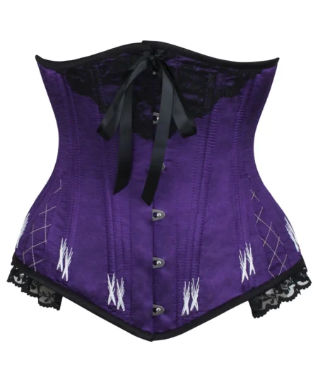 Longline Violet Underbust With Flossing