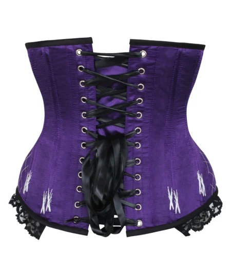 Longline Violet Underbust With Flossing