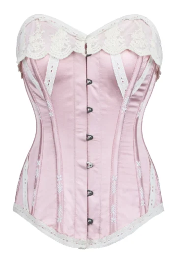 Lace Corset finished with Flossing