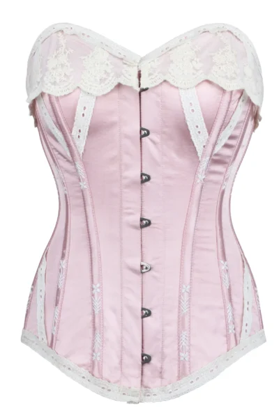 Lace Corset finished with Flossing