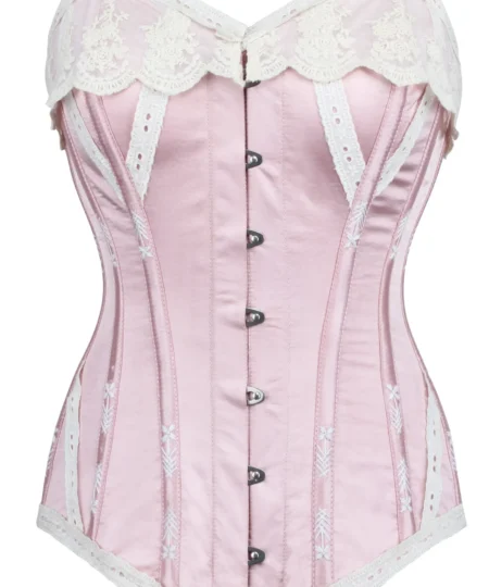 Lace Corset finished with Flossing