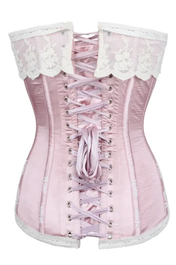 Lace Corset finished with Flossing