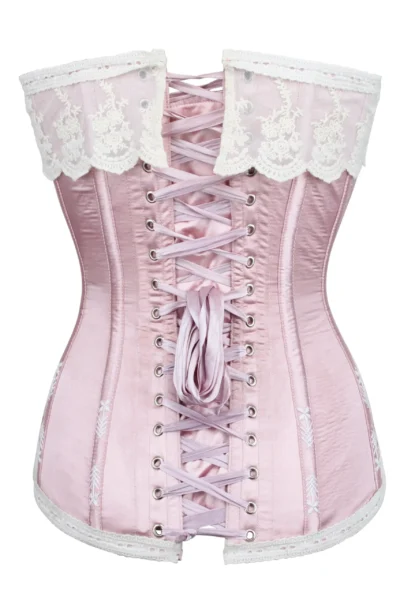 Lace Corset finished with Flossing