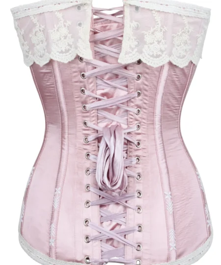 Lace Corset finished with Flossing